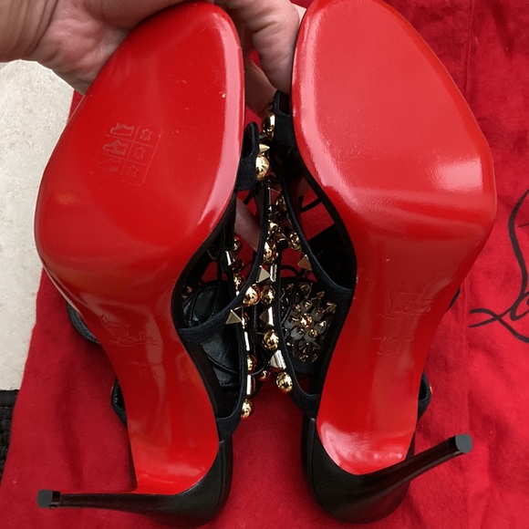 Rare Louboutin Kaleikita heels new - Picture 5 of 16
